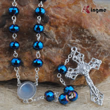 Crystal beads rosary